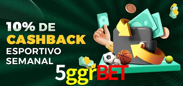 10% de bônus de cashback na 5ggrbet