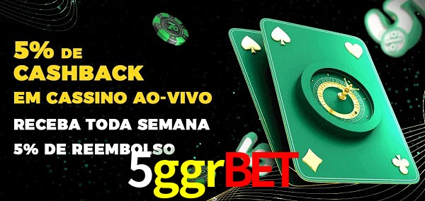 Promoções do cassino ao Vivo 5ggrbet